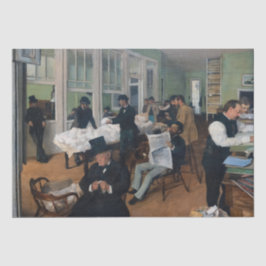 Papel De Seda Edgar Degas - Oficina de algodón en Nueva Orleans