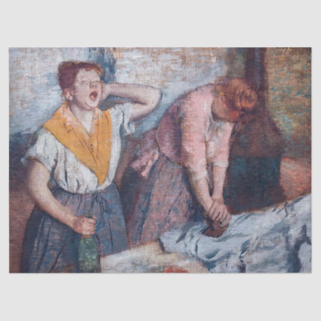 Papel De Seda Edgar Degas - Planchado femenino (Anverso)