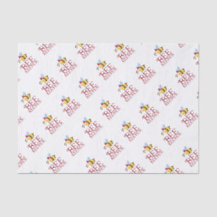 Papel De Seda Edición del navidad del encargado de la abeja