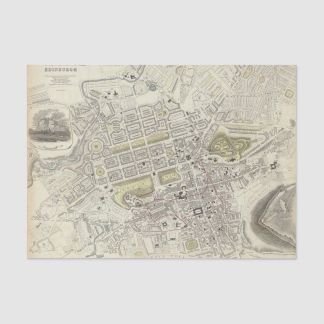 Papel De Seda Edimburgo (Anverso)