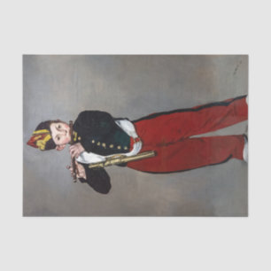 Papel De Seda Edouard Manet - El Fifer / Joven Flutista
