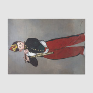 Papel De Seda Edouard Manet - El Flautista / Joven Flautista