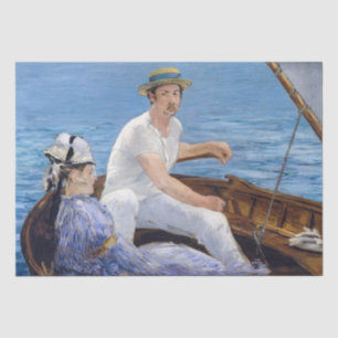 Papel De Seda Edouard Manet - En barca