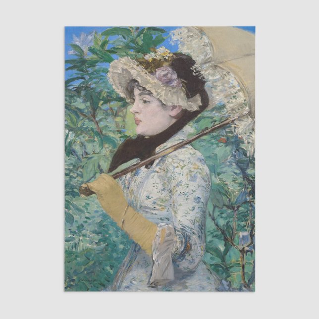 Papel De Seda Edouard Manet - Jeanne / Primavera (Subido por el creador)