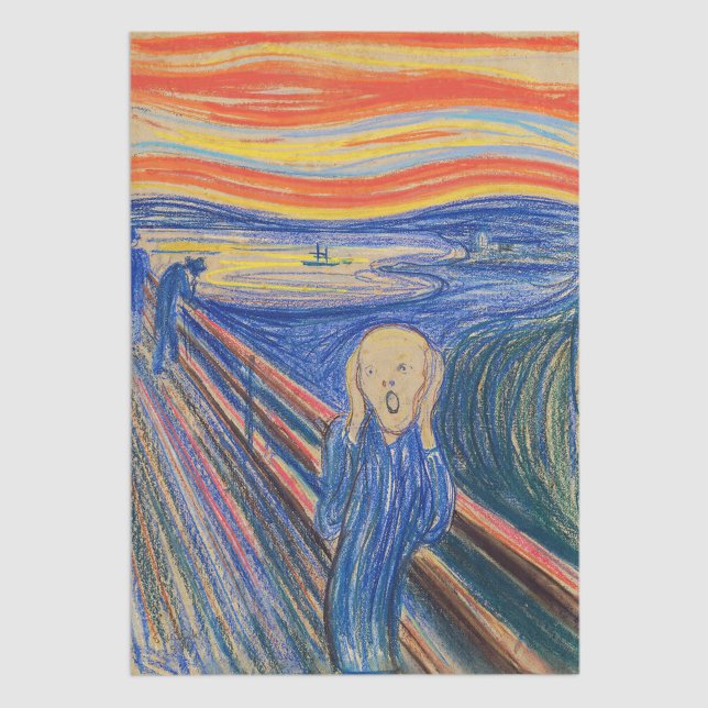 Papel De Seda Edvard Munch - El Grito 1895 (Subido por el creador)