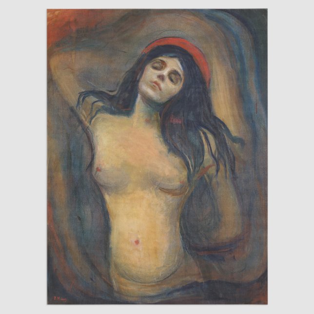 Papel De Seda Edvard Munch - Madonna (Subido por el creador)