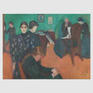 Papel De Seda Edvard Munch - Muerte en el Sickroom v1