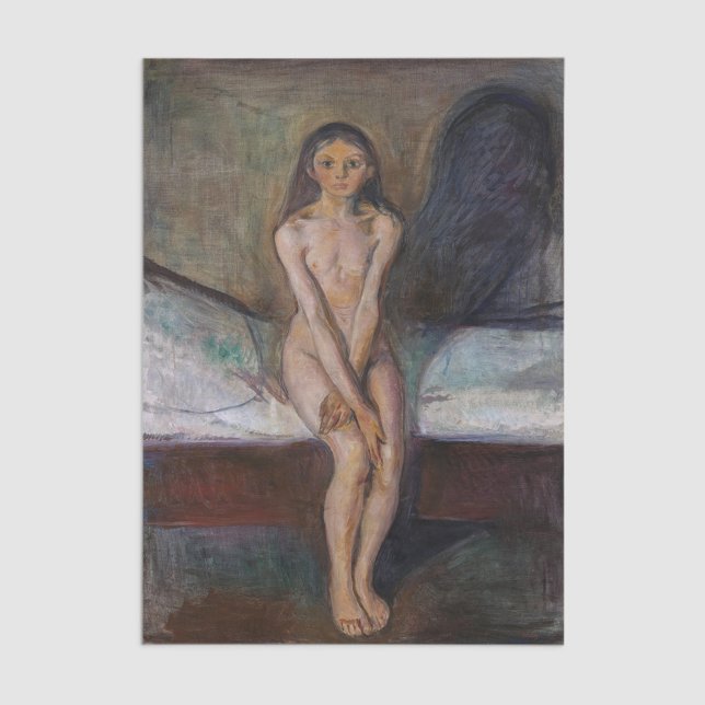 Papel De Seda Edvard Munch - Pubertad (Subido por el creador)