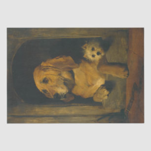 Papel De Seda Edwin Henry Landseer Dignidad y desconfianza