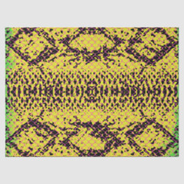 Papel De Seda Efecto Escala de serpientes con descodificación de