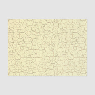Papel De Seda Efecto Grieta Beige Decoupage