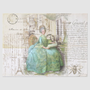 Papel De Seda Efema Real del siglo XVIII