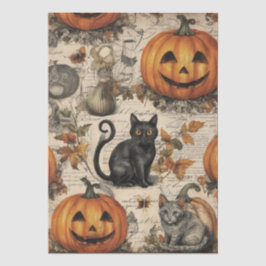 Papel De Seda Efímero vintage de Halloween