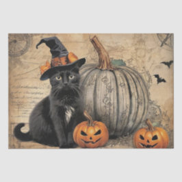 Papel De Seda Efímero vintage de Halloween