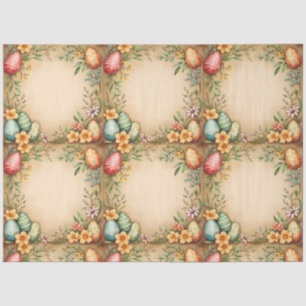 Papel De Seda Eggs Easter Vintage Trendy Collection