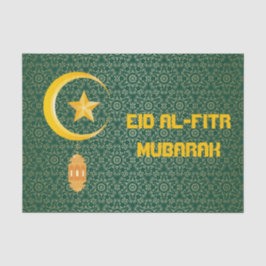 Papel De Seda Eid al Fitr Mubarak Ramadan Kareem Estrella de la 