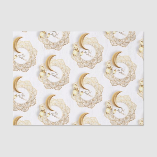Papel De Seda Eid mubarak (Anverso)