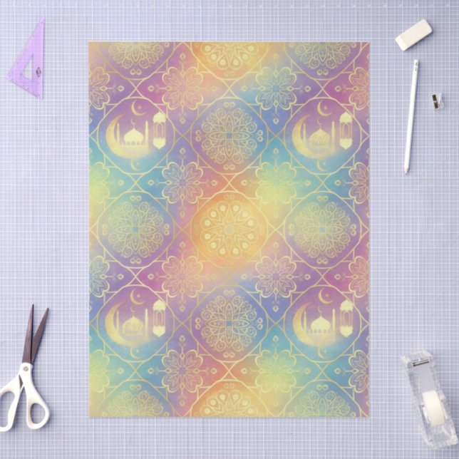 Papel De Seda Eid/Ramadan Tissue for Gift Bag (Artesanía)