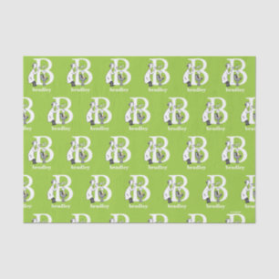 Papel De Seda El ABC de Dr. Seuss: Letra B - Blanco Agrega tu