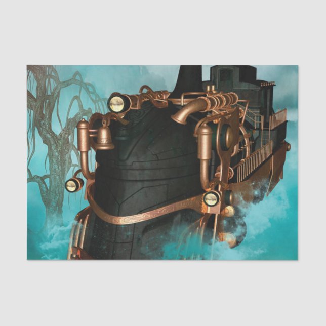 Papel De Seda El alcohol del steampunk (Anverso)