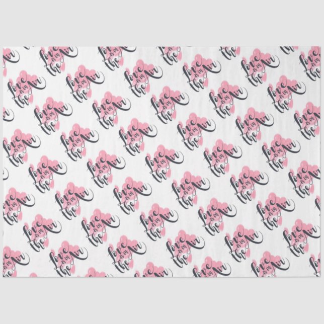 Papel De Seda El amor está en el aire (Anverso)