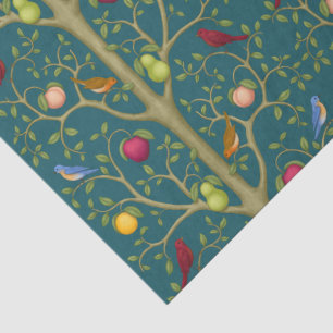 Papel De Seda El Árbol de Tesoros Vivientes