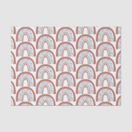 Papel De Seda El arcoiris neutral del boho moderno