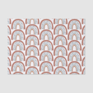 Papel De Seda El arcoiris neutral del boho moderno