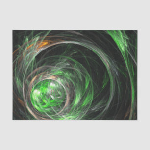 Papel De Seda El arte del resumen verde mundial