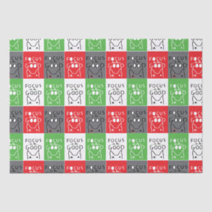 Papel De Seda El arte pop de Bull Terrier se centra en la BUENA