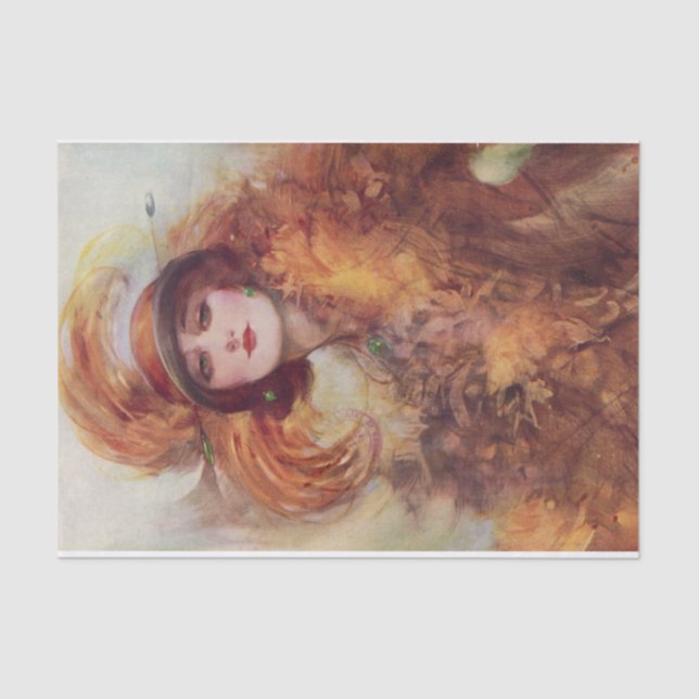 Papel De Seda El atractivo de los ojos verdes de William Barriba (Anverso)