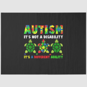 Papel De Seda El Autismo No Es Una Conciencia Sobre El Autismo P