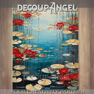 Papel De Seda El baile de los lirios de agua - Desnudo -