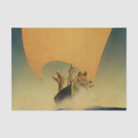 “El barco pirata” de Maxfield Parrish