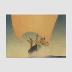 Papel De Seda “El barco pirata” de Maxfield Parrish