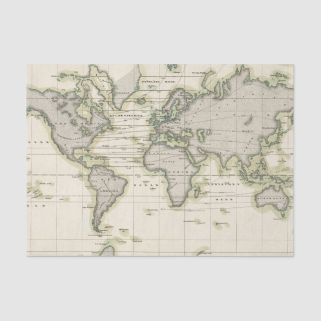 Papel De Seda El barómetro medio (Anverso)