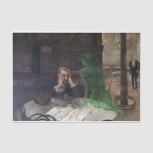 Papel De Seda El bebedor de Absinthe