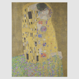 Papel De Seda El Beso de Gustav Klimt