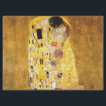 Papel De Seda El beso de Gustav Klimt<br><div class="desc">Gustav Klimt - Artista Art Nouveau</div>