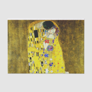 Papel De Seda El beso de Gustavo Klimt, pintor del symbolist,