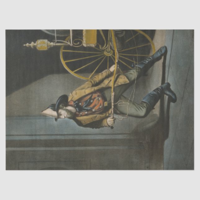 Papel De Seda El bombero estadounidense: Siempre listo (Anverso)