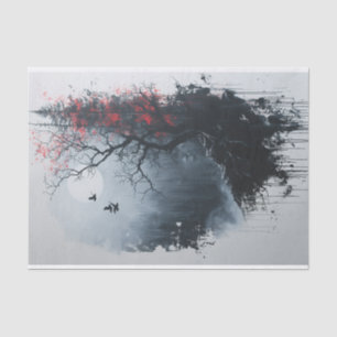 Papel De Seda El bosque de Eerie