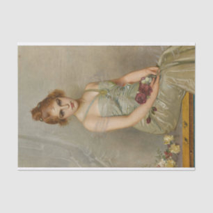 Papel De Seda El Bouquet de Vittorio Matteo Corcos