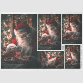 Papel De Seda El brillo de los regalos de Santa