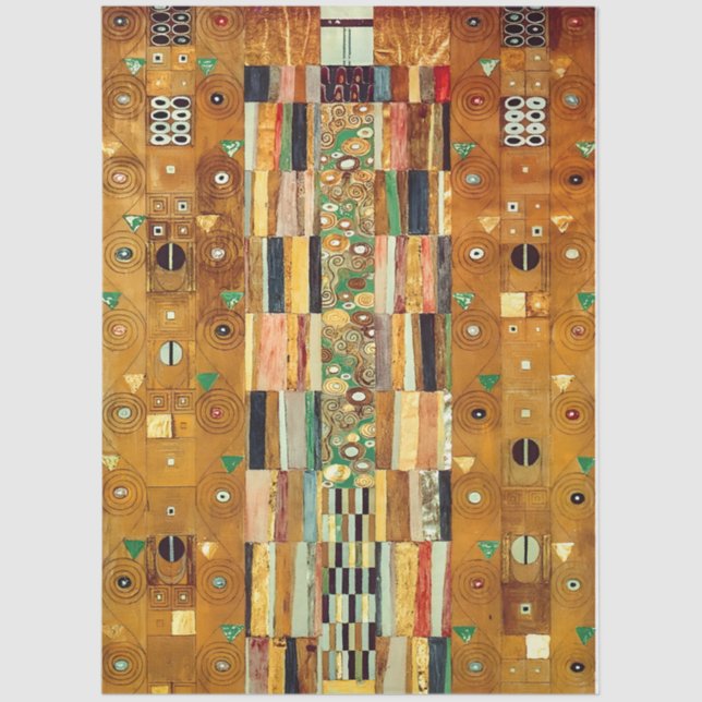 Papel De Seda El Caballero De Gustav Klimt Art Nouveau (Anverso)