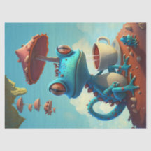 El café matutino de Sebastian, Lizard