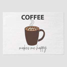 Papel De Seda El café me hace feliz