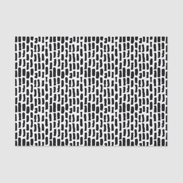 Papel De Seda El cepillo negro frota ligeramente el modelo (Anverso)