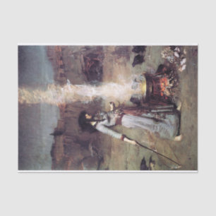 Papel De Seda El círculo mágico de John William Waterhouse -1886