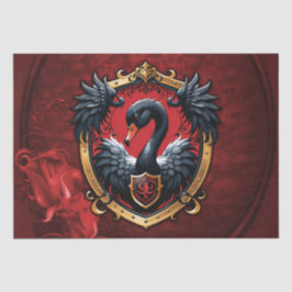 Papel De Seda El Cisne Negro es un símbolo de elegancia y poder.